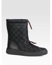 cheap gucci snow boots|farfetch gucci boots.